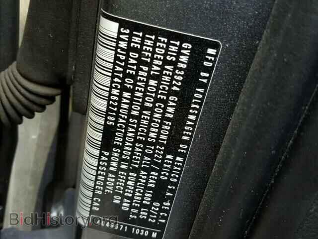 2012 VOLKSWAGEN BEETLE - VIN: 3VWJP7AT4CM627185 - Фото 10