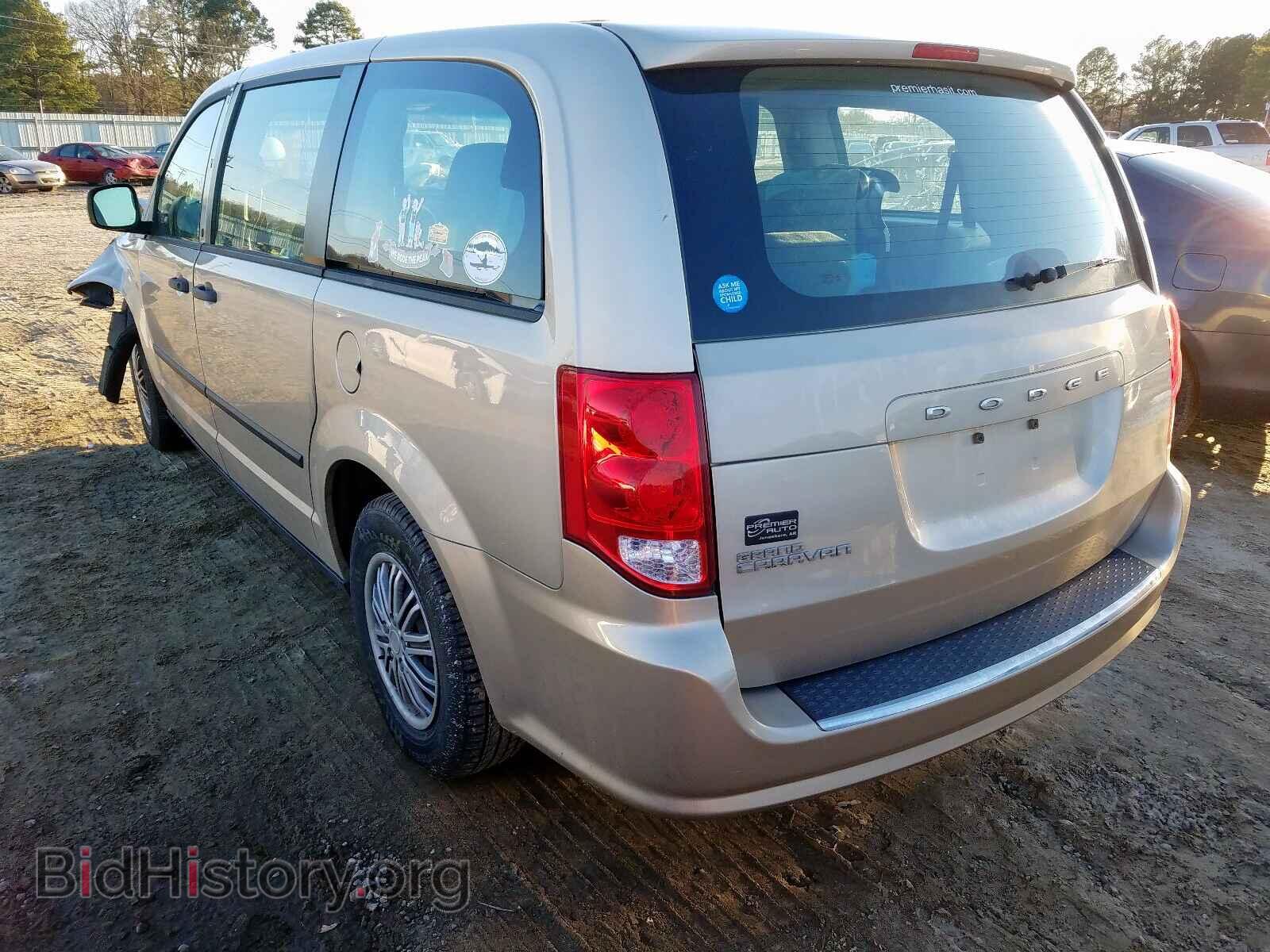 2013 DODGE CARAVAN - VIN: 2C4RDGBGXDR643112 - Фото 3
