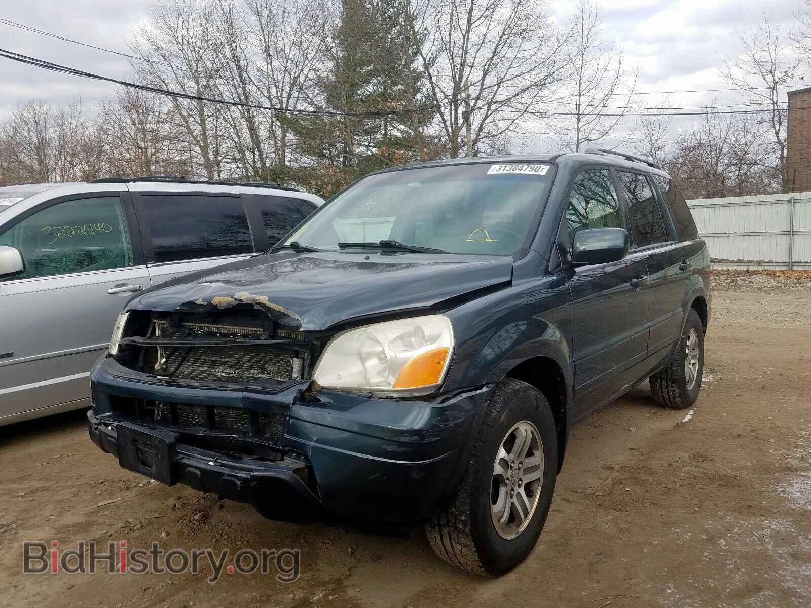 2005 HONDA PILOT - VIN: 5FNYF18565B032600 - Фото 2