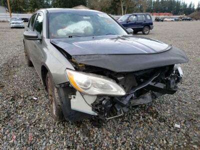 2013 Chrysler 200 200 LX, серый — VIN 1C3CCBAB5DN671466, Copart
