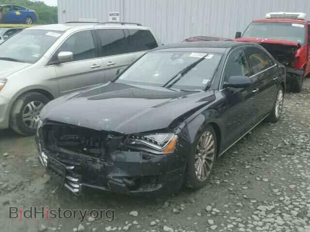 2013 AUDI A8 - VIN: WAUR2AFDXDN016066 - Фото 2