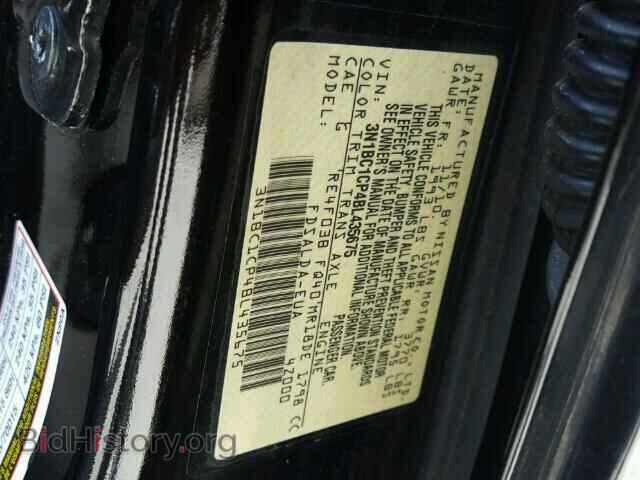 2011 NISSAN VERSA - VIN: 3N1BC1CP4BL435675 - Photo 10