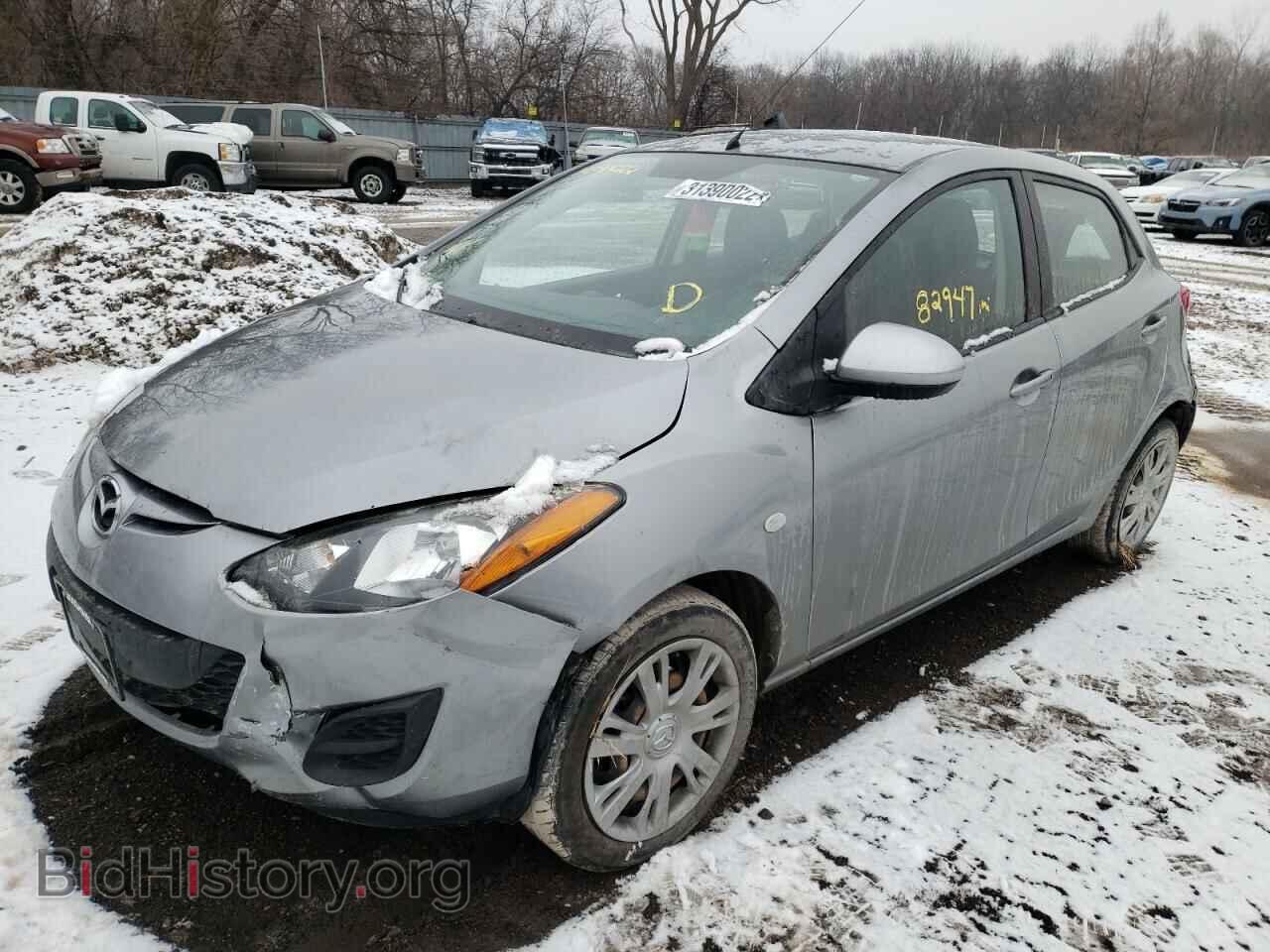 2014 MAZDA 2 - VIN: JM1DE1KYXE0178436 - Фото 2