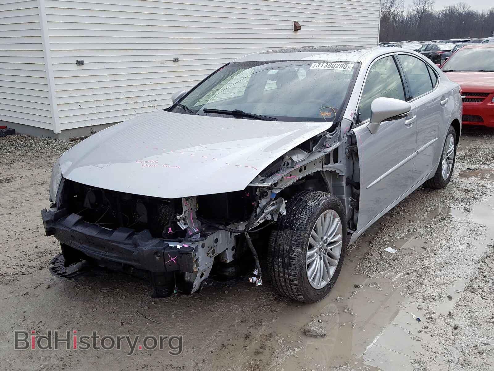 2013 LEXUS ES350 - VIN: JTHBK1GG0D2009849 - Фото 2