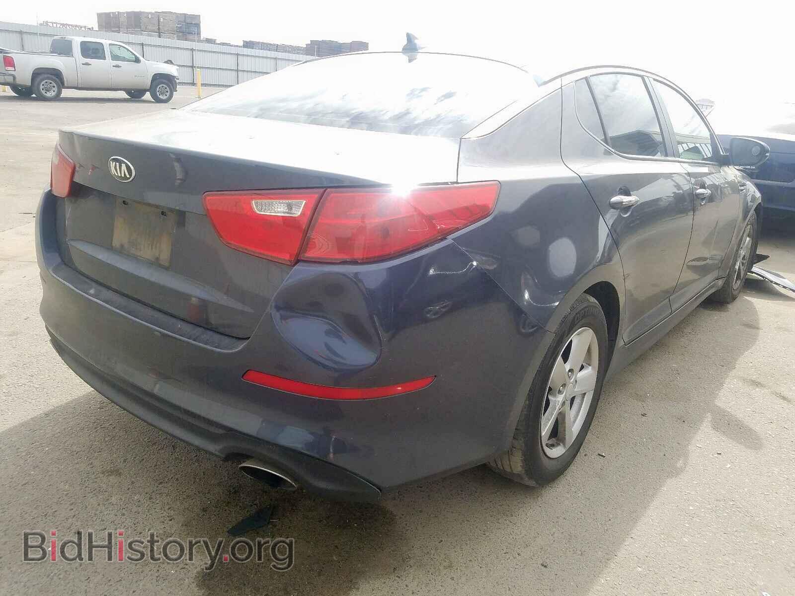 2015 KIA OPTIMA - VIN: KNAGM4A71F5598002 - Photo 4