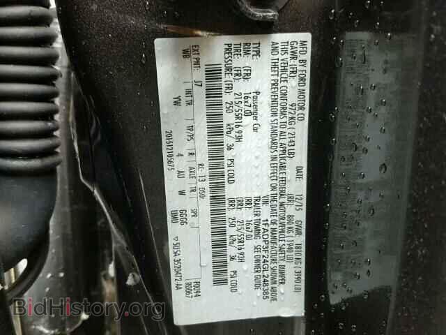 2016 FORD FOCUS - VIN: 1FADP3F24GL248385 - Фото 10