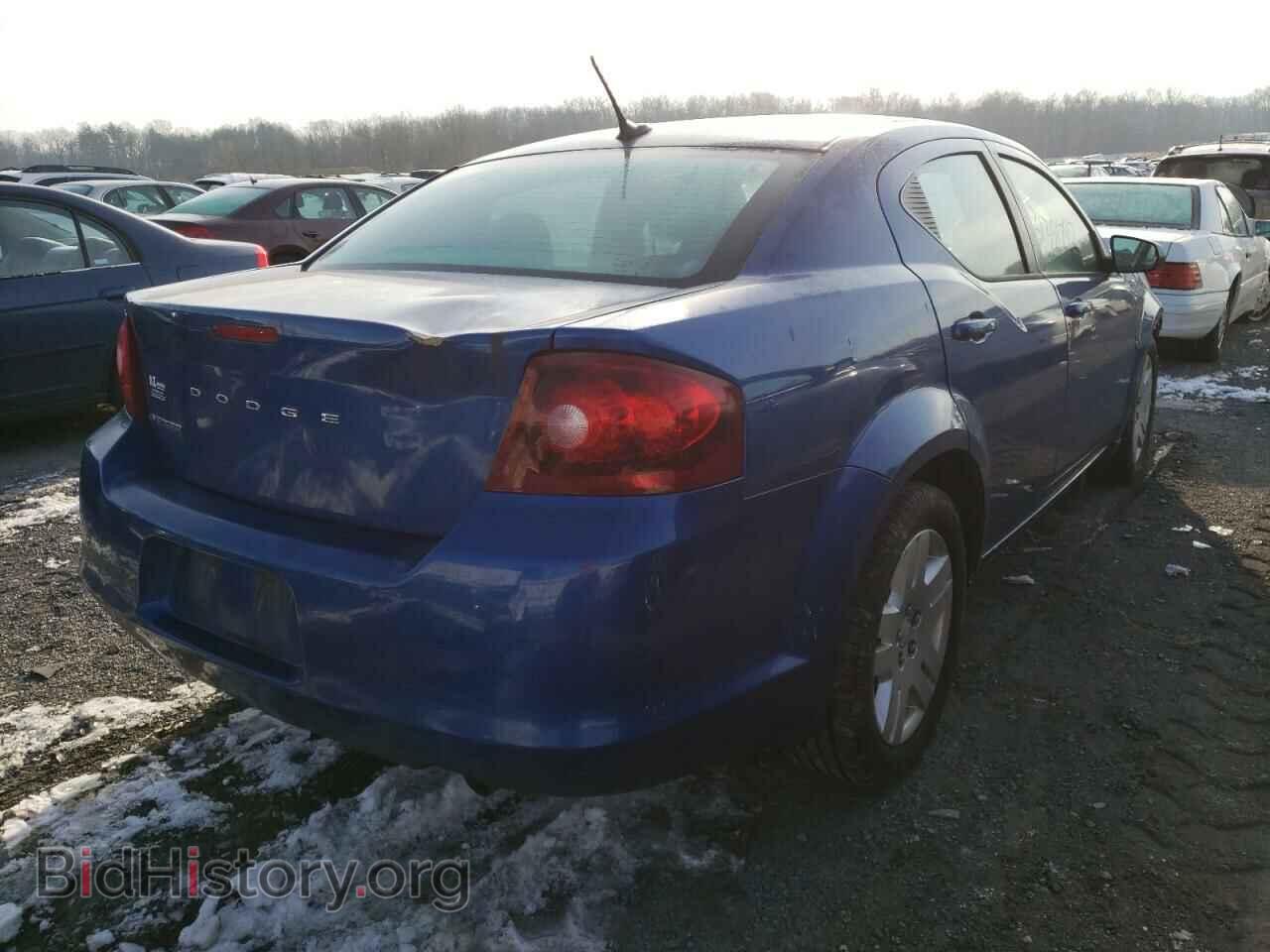2013 DODGE AVENGER - VIN: 1C3CDZAB7DN730541 - Фото 4