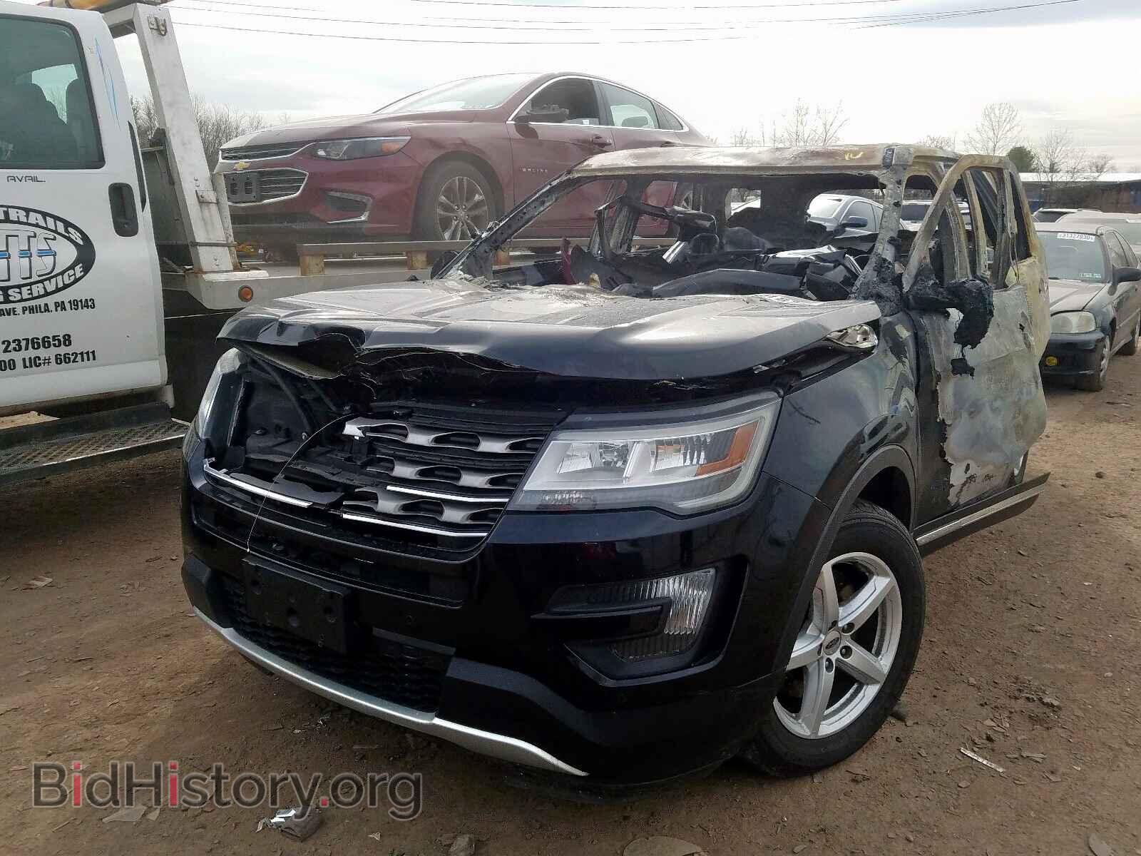 2016 FORD EXPLORER - VIN: 1FM5K8D87GGA22122 - Фото 2