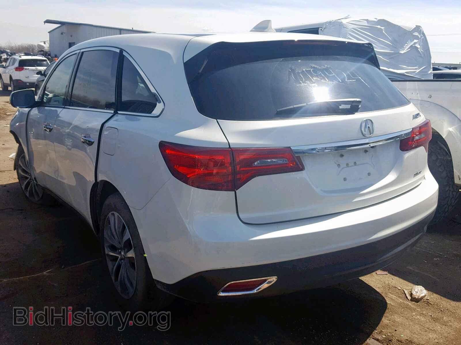 2015 ACURA MDX - VIN: 5FRYD4H45FB007685 - Фото 3