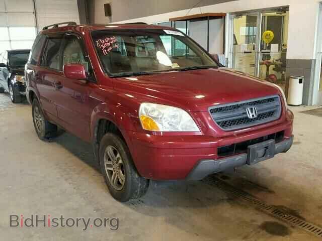 Photo 5FNYF18695B019574 - HONDA PILOT 2005