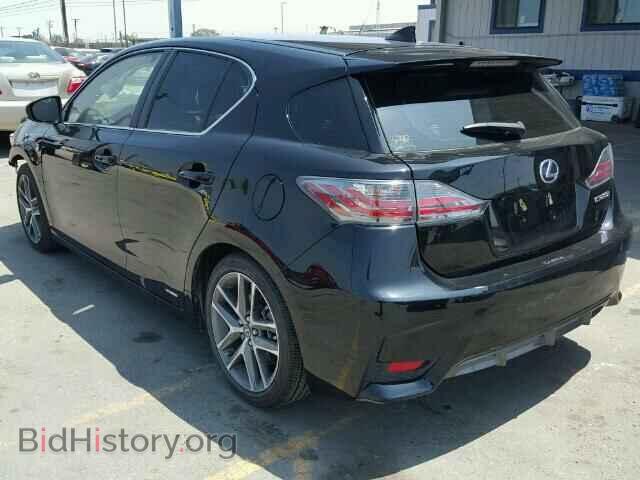 2014 LEXUS CT 200 - VIN: JTHKD5BH3E2179237 - Фото 3