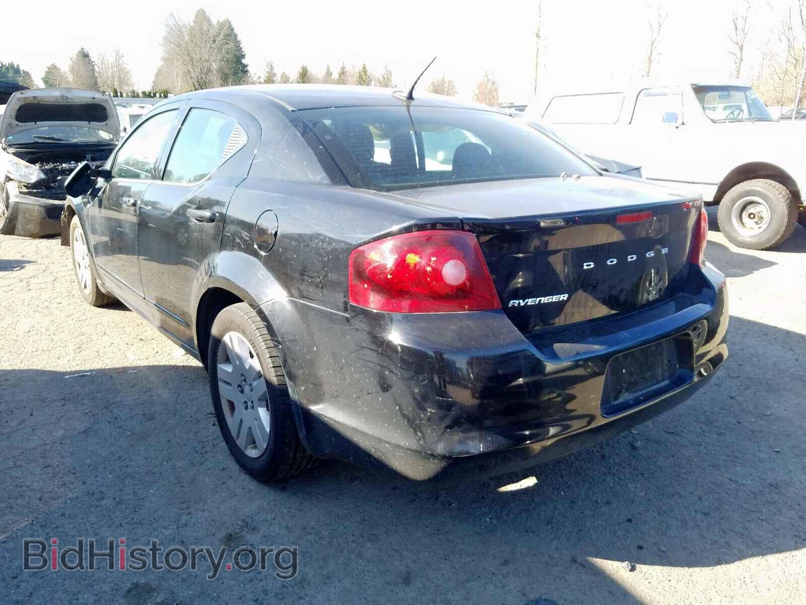 2012 DODGE AVENGER - VIN: 1C3CDZAB5CN209784 - Фото 3