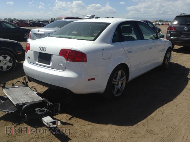 2007 AUDI A4 - VIN: WAUDF78E67A203128 - Фото 4