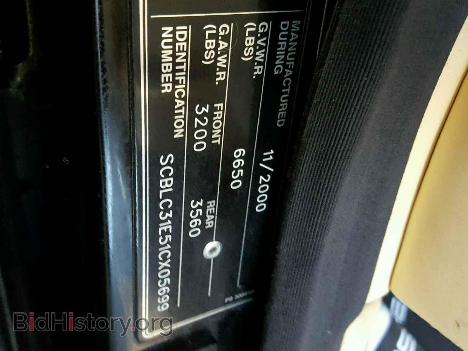 2001 BENTLEY ALL MODELS - VIN: SCBLC31E51CX05699 - Photo 10