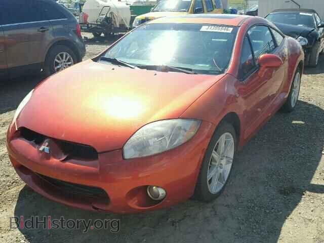 2006 MITSUBISHI ECLIPSE - VIN: 4A3AK34T76E602567 - Фото 2