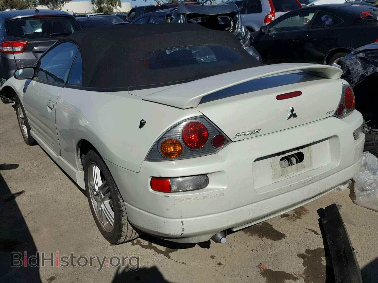 2003 MITSUBISHI ECLIPSE - VIN: 4A3AE55H83E022687 - Фото 3