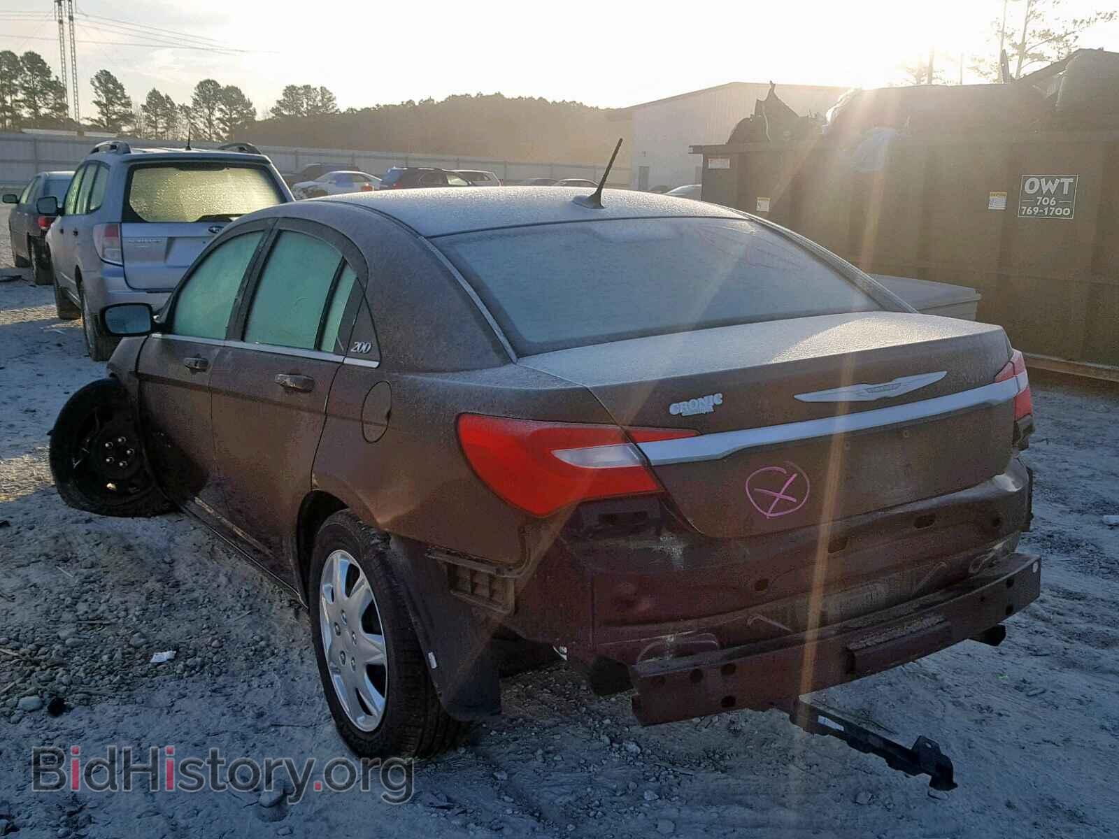 2013 CHRYSLER 200 - VIN: 1C3CCBAB2DN734099 - Фото 3