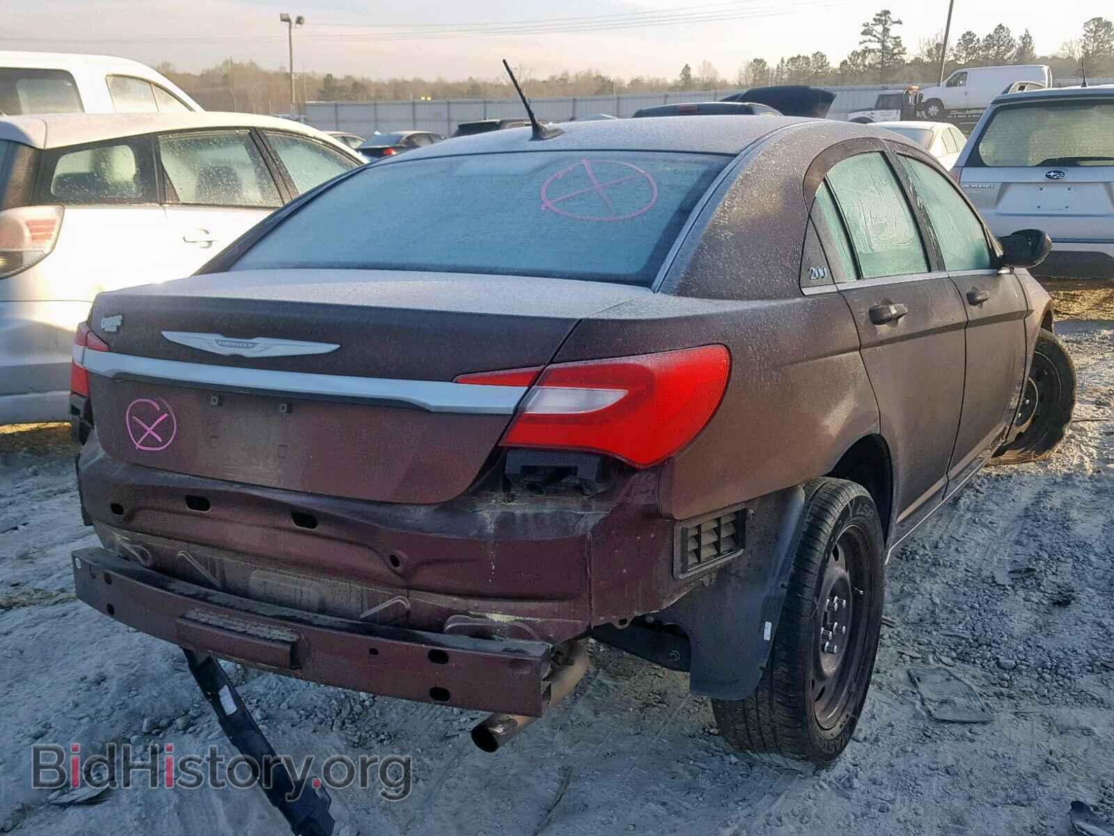 2013 CHRYSLER 200 - VIN: 1C3CCBAB2DN734099 - Фото 4