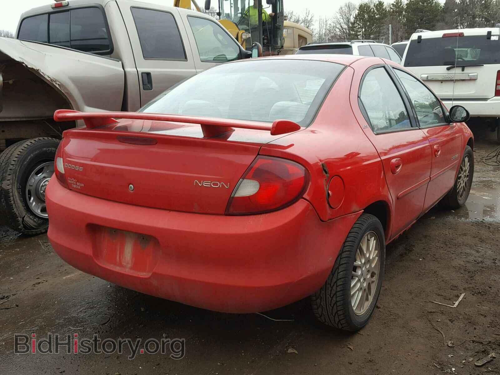 2001 DODGE NEON - VIN: 1B3ES46C21D187892 - Фото 4