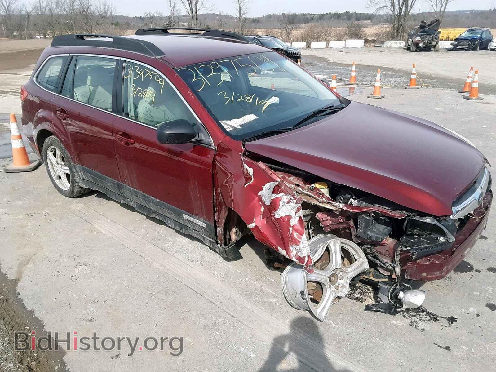 Фотография 4S4BRBAC2B3400416 - SUBARU OUTBACK 2. 2011