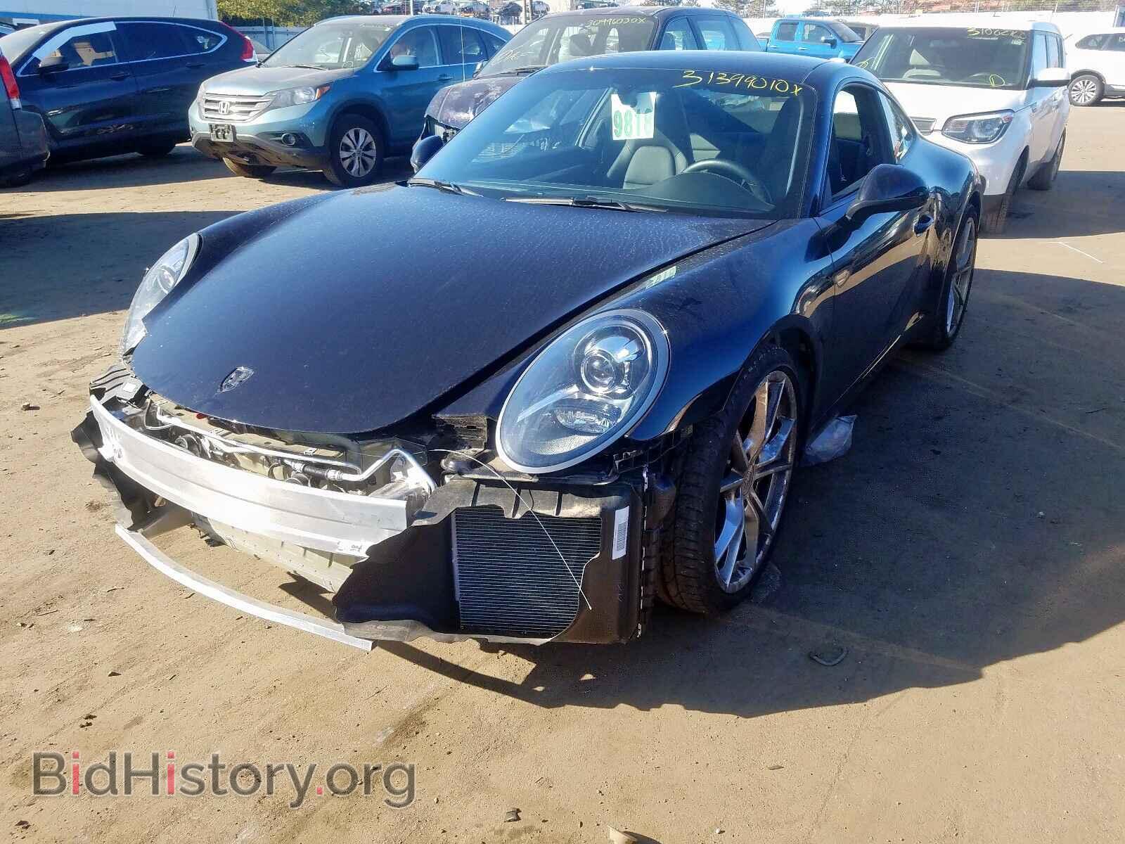 2017 PORSCHE 911 - VIN: WP0AA2A92HS108341 - Фото 2