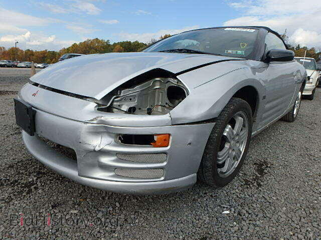 2001 MITSUBISHI ECLIPSE - VIN: 4A3AE85H51E027652 - Фото 2