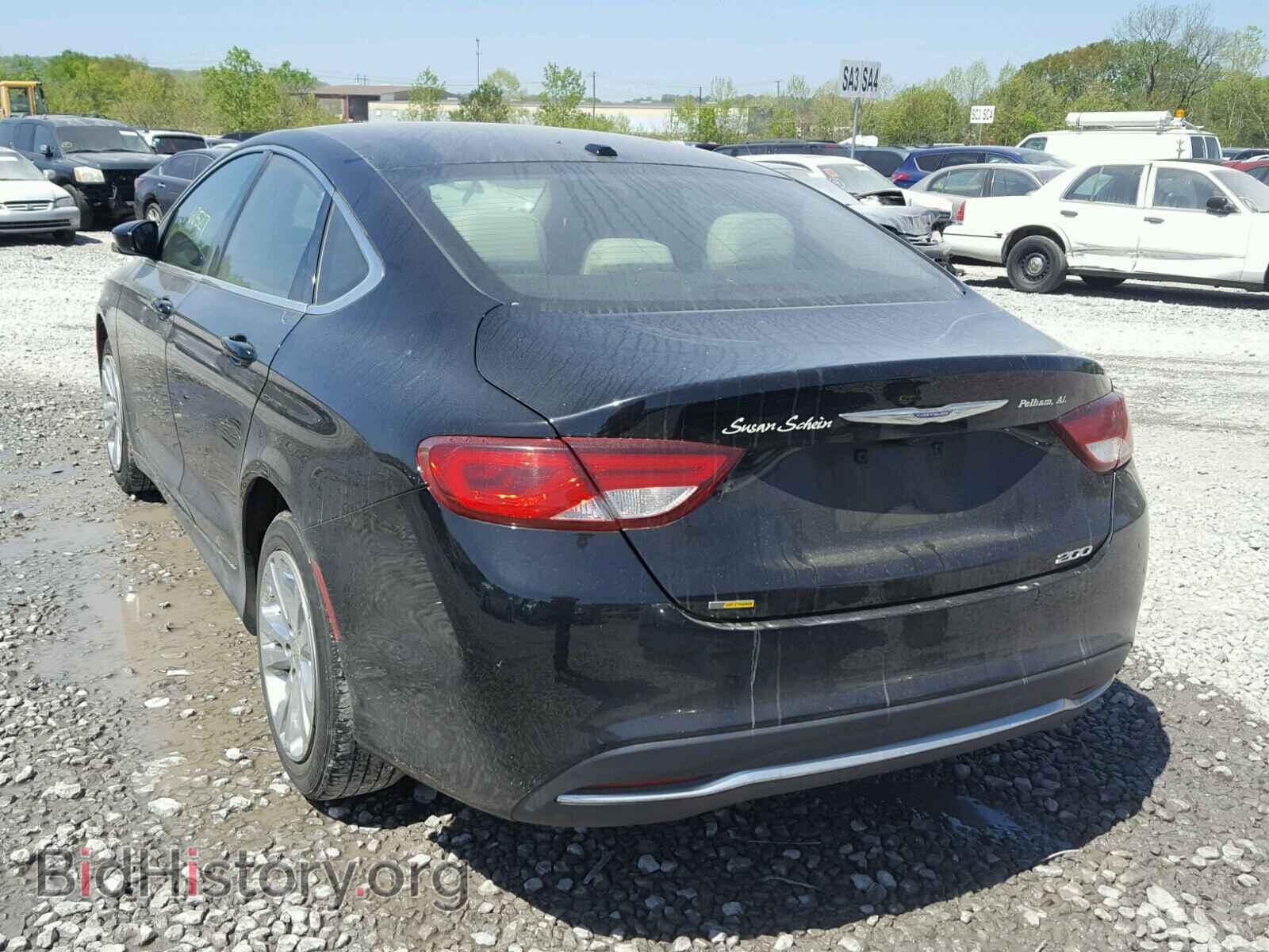 2016 CHRYSLER 200 - VIN: 1C3CCCAB2GN105873 - Фото 3