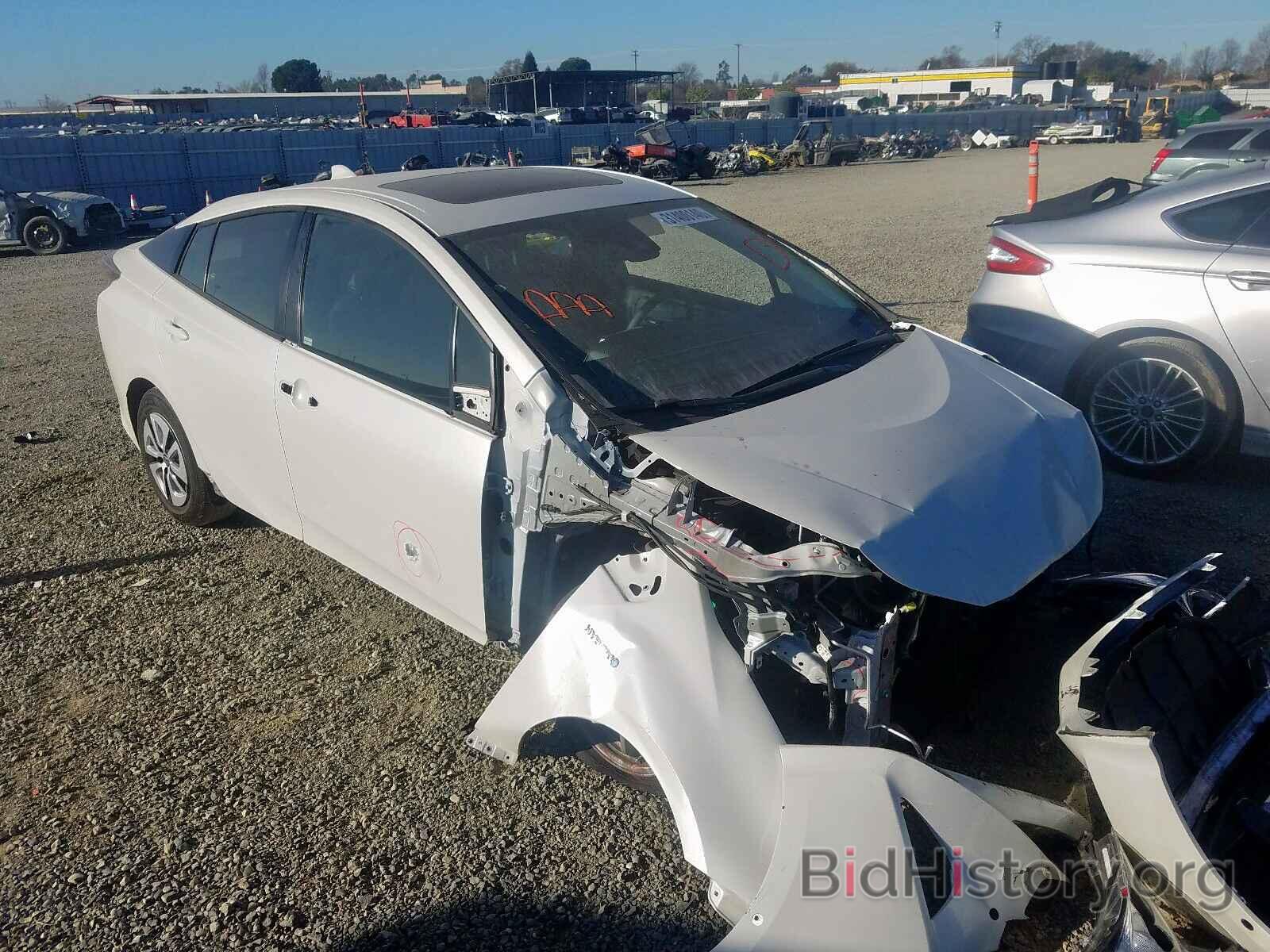 Photo JTDKARFUXJ3058816 - TOYOTA PRIUS 2018