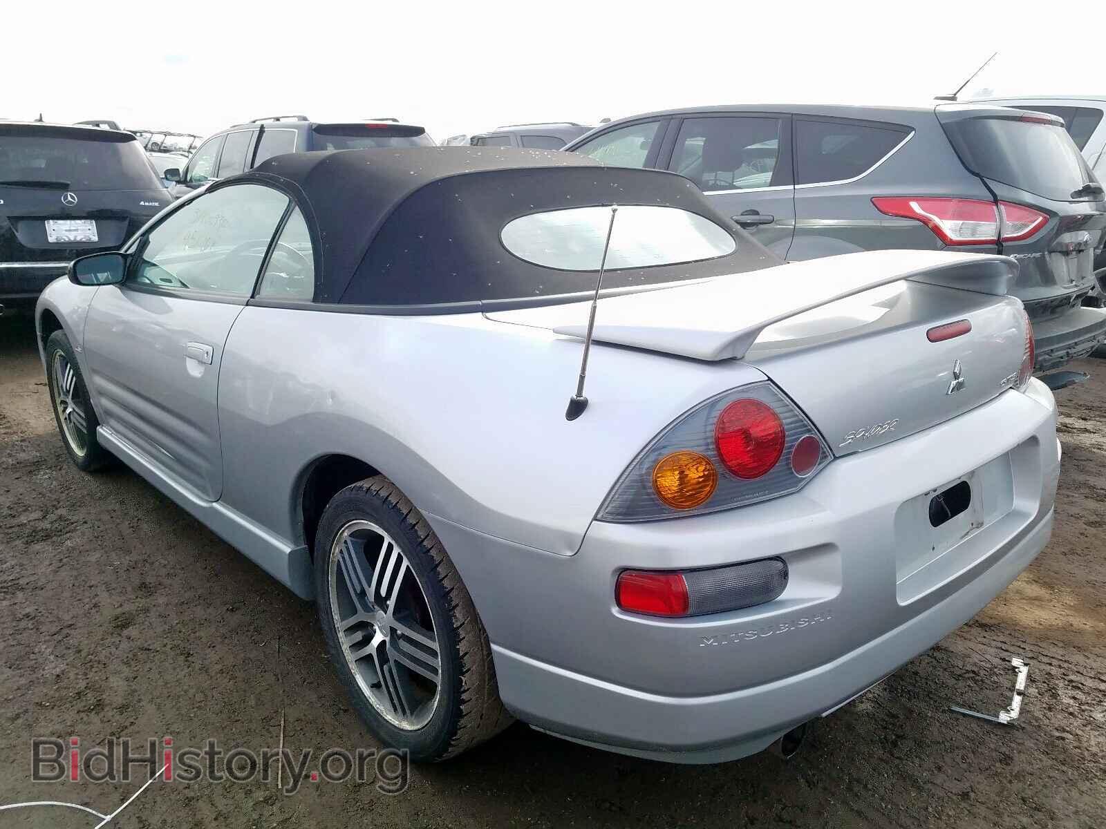 2003 MITSUBISHI ECLIPSE - VIN: 4A3AE75H13E155271 - Фото 3