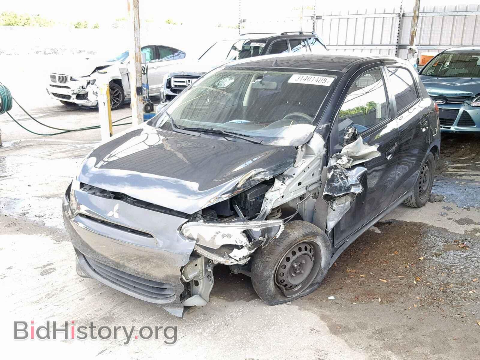 2014 MITSUBISHI MIRAGE - VIN: ML32A3HJ9EH006525 - Фото 2