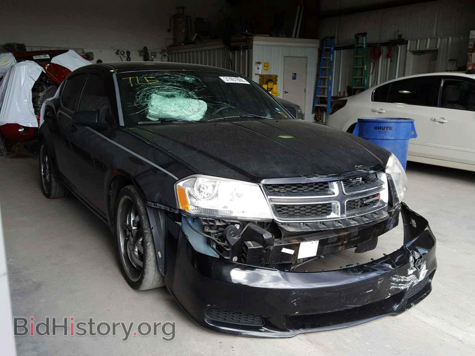 Фотография 1C3CDZAB6DN596329 - DODGE AVENGER 2013