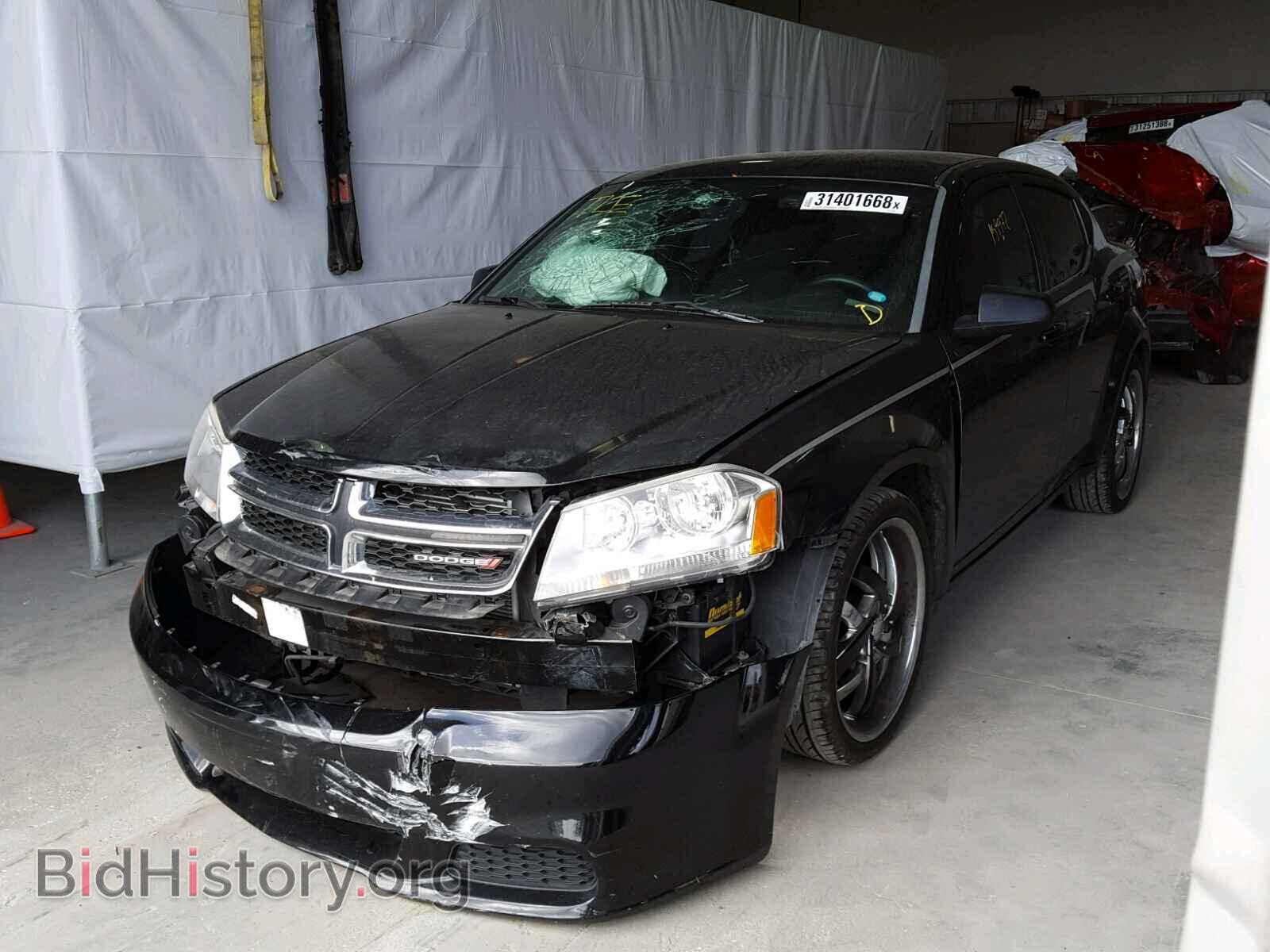 2013 DODGE AVENGER - VIN: 1C3CDZAB6DN596329 - Фото 2