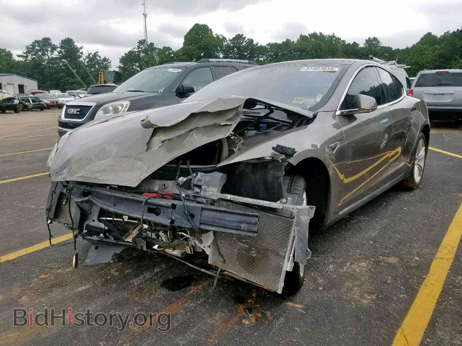 2015 TESLA MODEL S 85 - VIN: 5YJSA1H19FF090770 - Фото 2
