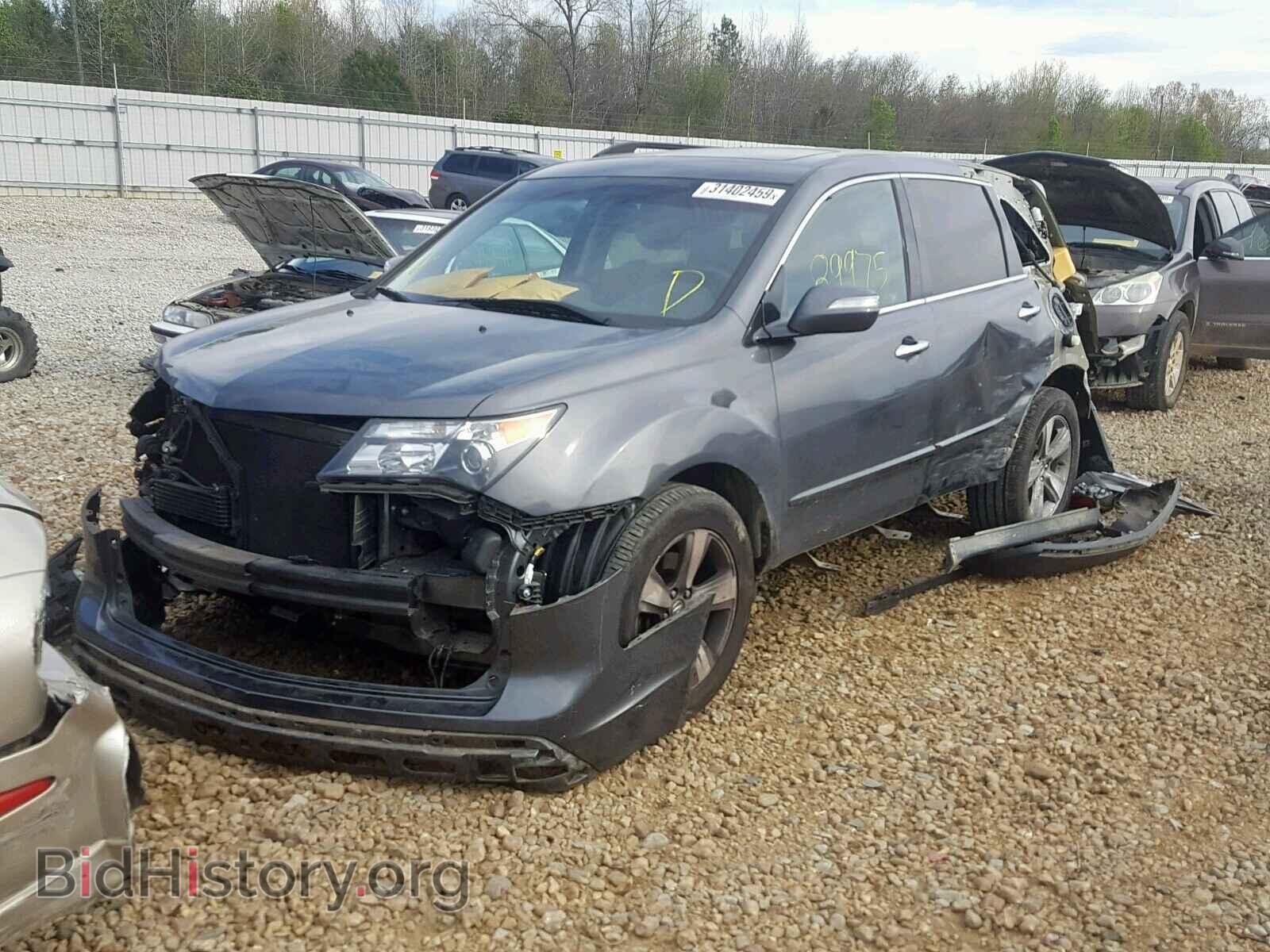 2012 ACURA MDX - VIN: 2HNYD2H35CH531559 - Фото 2