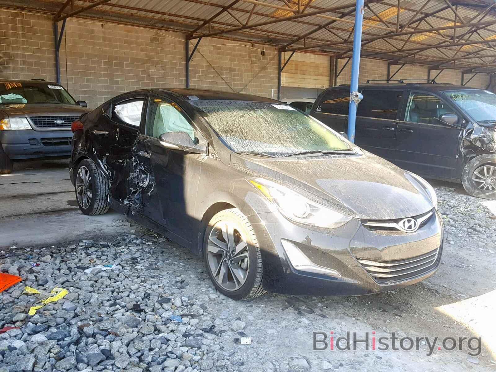 Photo KMHDH4AE5GU520852 - HYUNDAI ELANTRA 2016