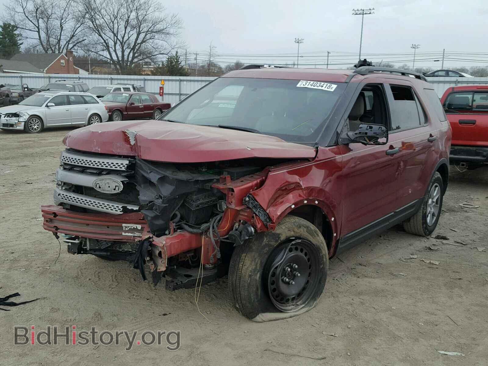 2014 FORD EXPLORER - VIN: 1FM5K7B86EGA11820 - Фото 2