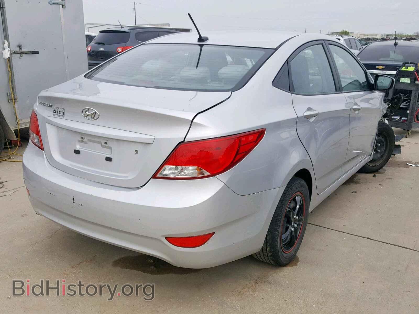 2016 HYUNDAI ACCENT - VIN: KMHCT4AE7GU967497 - Фото 4