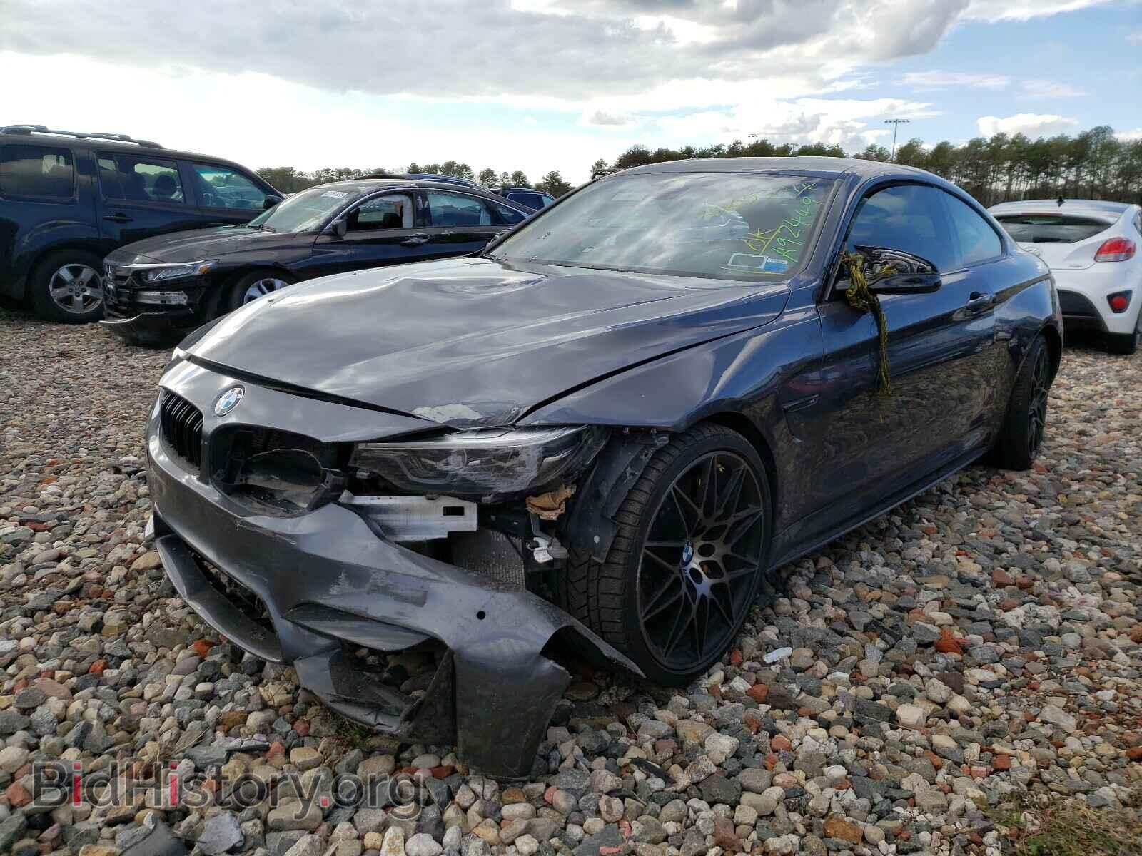 2018 BMW M4 - VIN: WBS4Y9C52JAA92449 - Фото 2