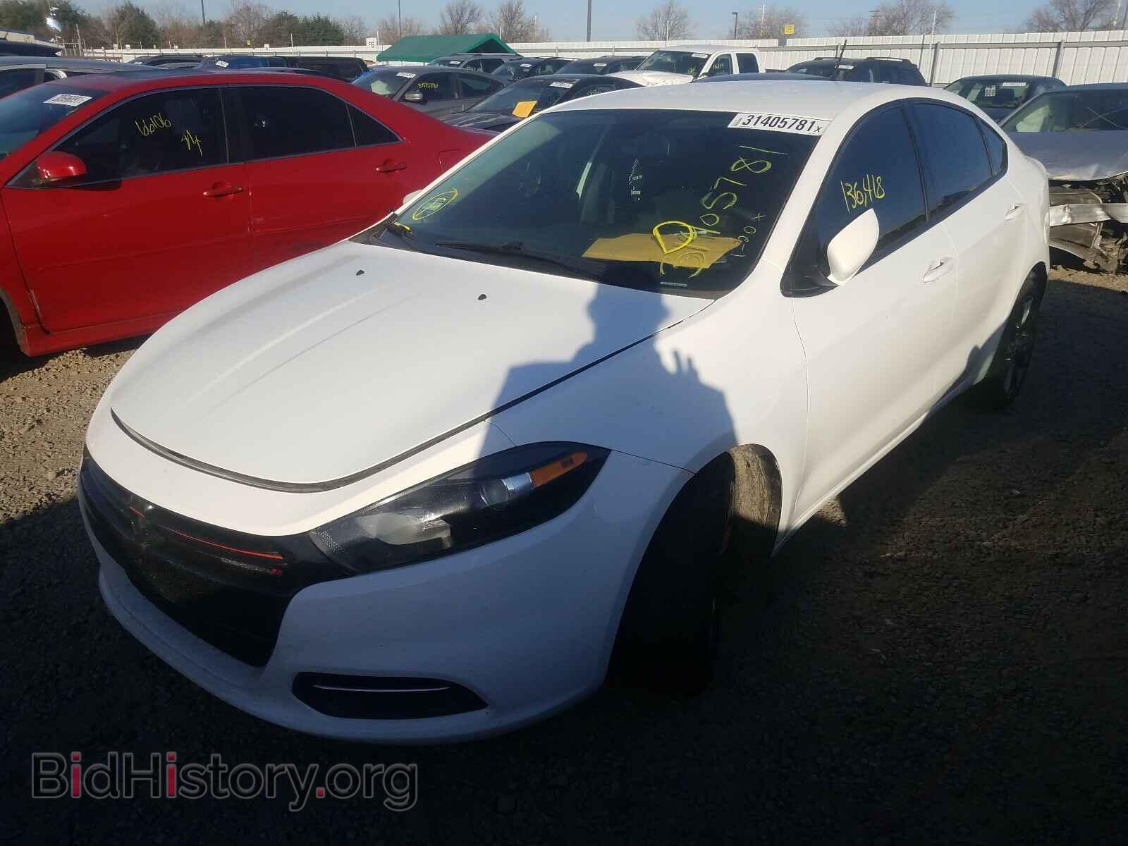 2016 DODGE DART - VIN: 1C3CDFAA2GD752625 - Фото 2
