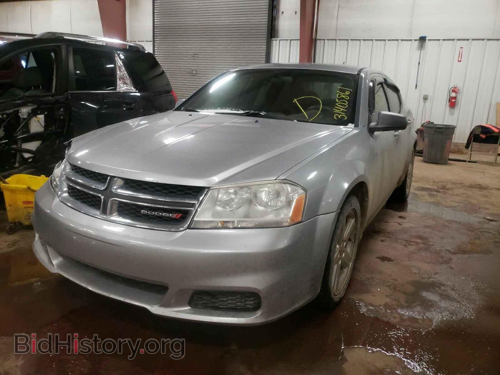 2013 DODGE AVENGER - VIN: 1C3CDZAB5DN648422 - Фото 2