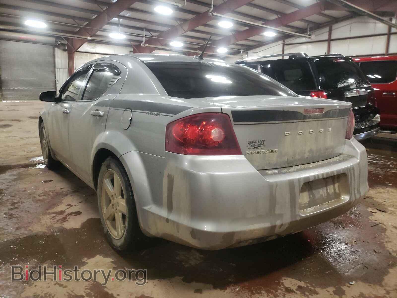 2013 DODGE AVENGER - VIN: 1C3CDZAB5DN648422 - Фото 3