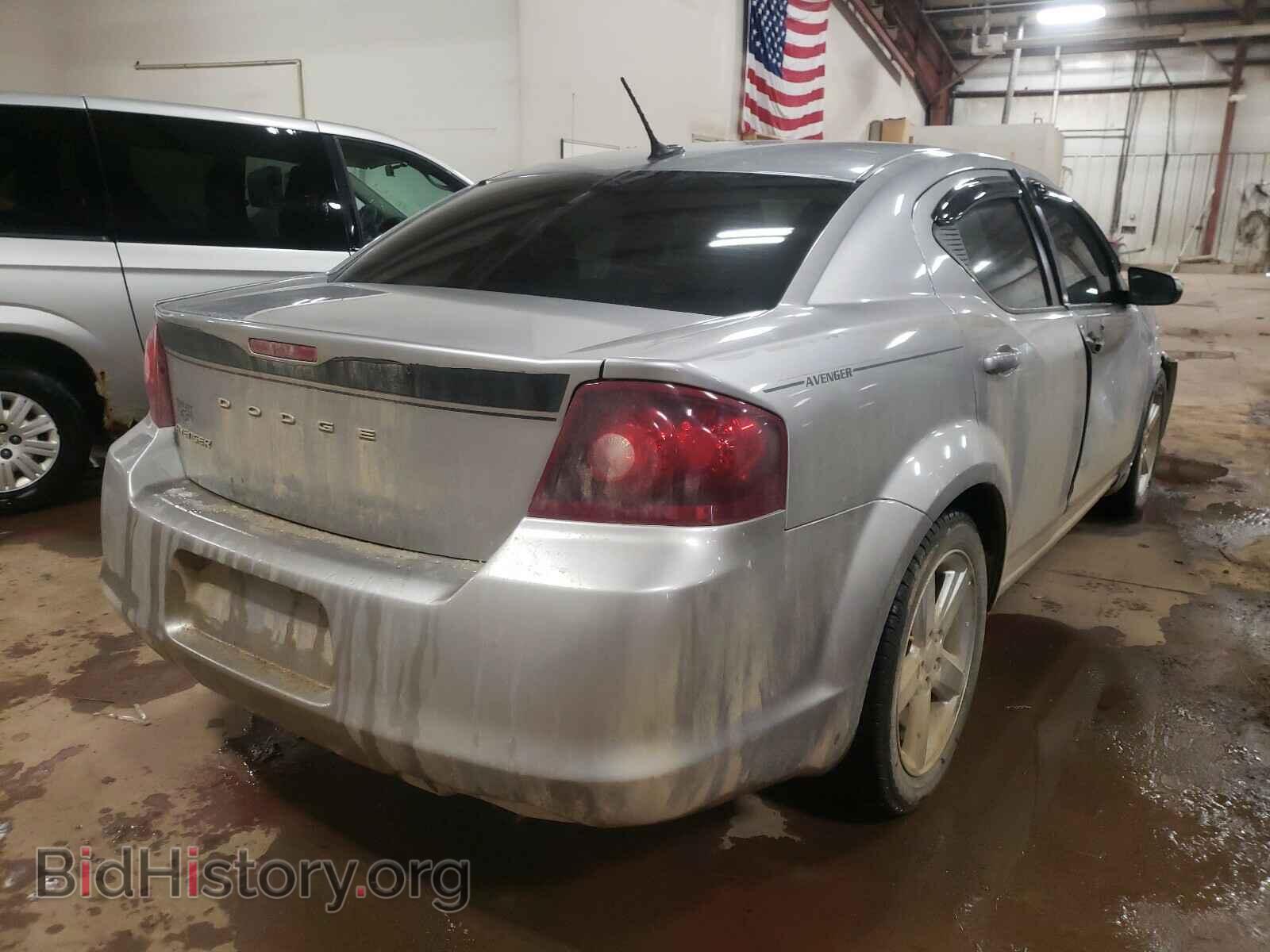 2013 DODGE AVENGER - VIN: 1C3CDZAB5DN648422 - Фото 4