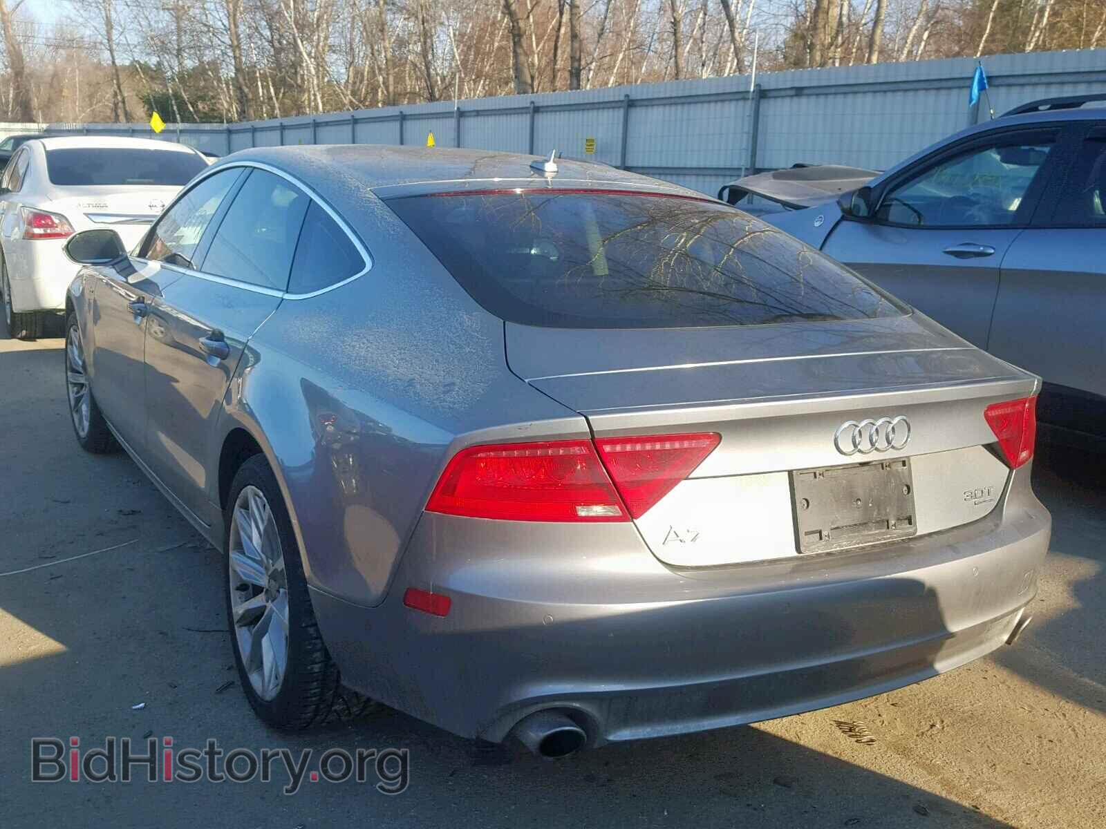 2012 AUDI A7 - VIN: WAUYGAFC4CN037949 - Фото 3