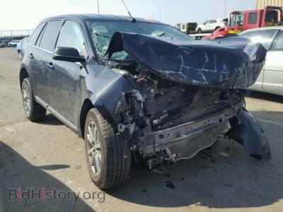2013 Ford EDGE Edge Limit, black — VIN 2FMDK4KC2DBC13493, Copart