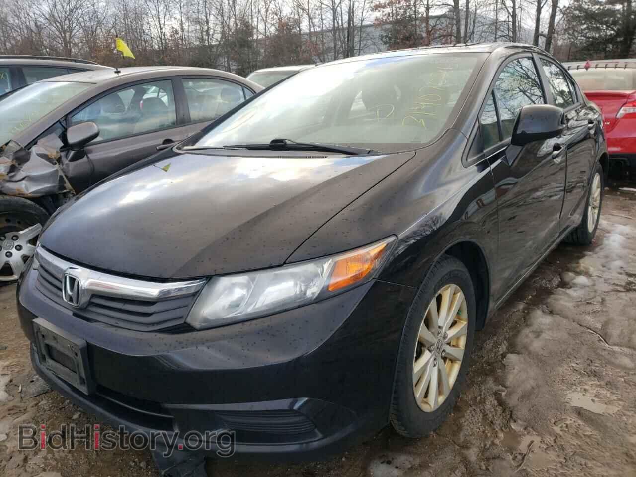 2012 HONDA CIVIC - VIN: 2HGFB2F87CH314775 - Фото 2