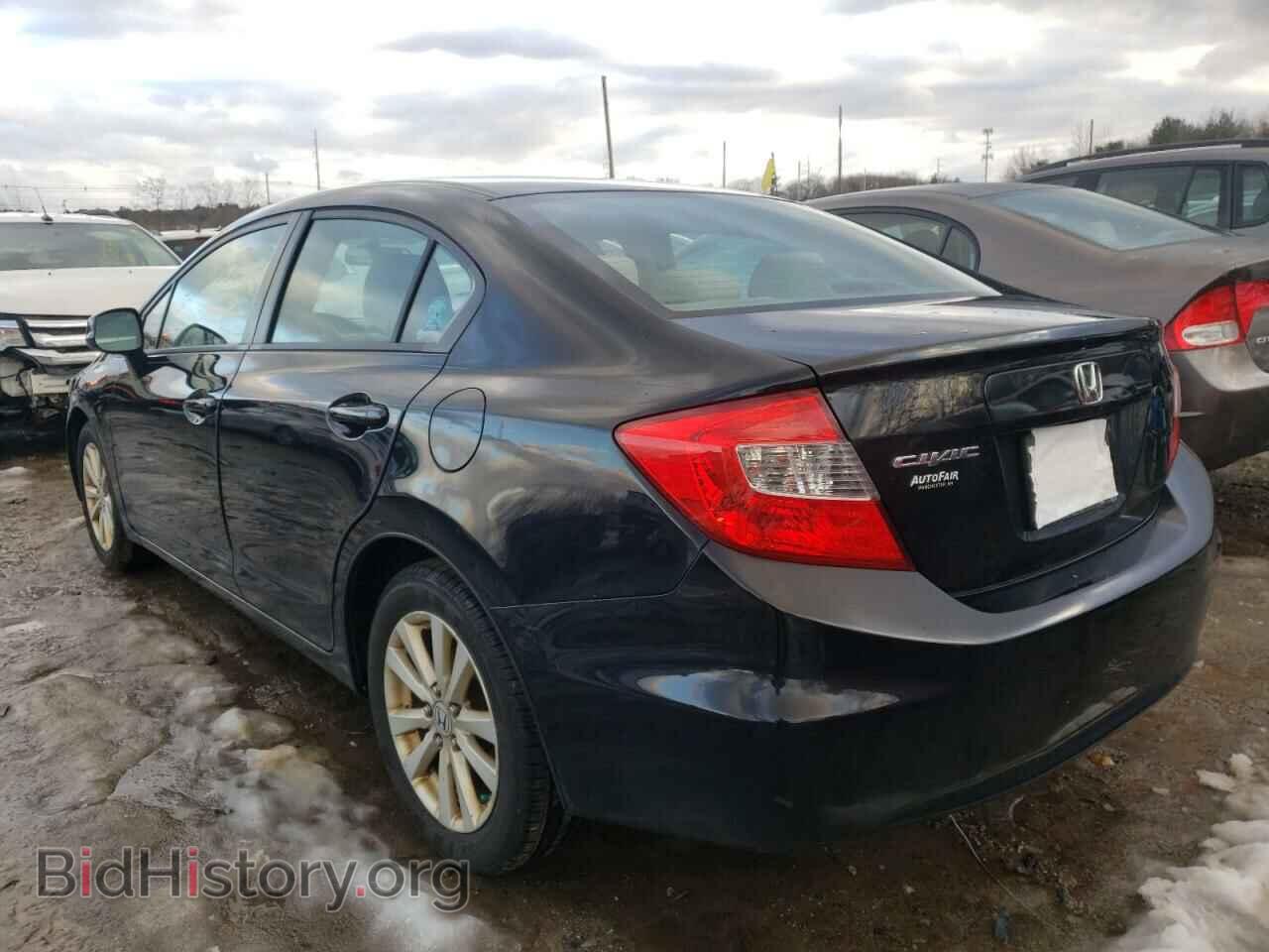 2012 HONDA CIVIC - VIN: 2HGFB2F87CH314775 - Фото 3