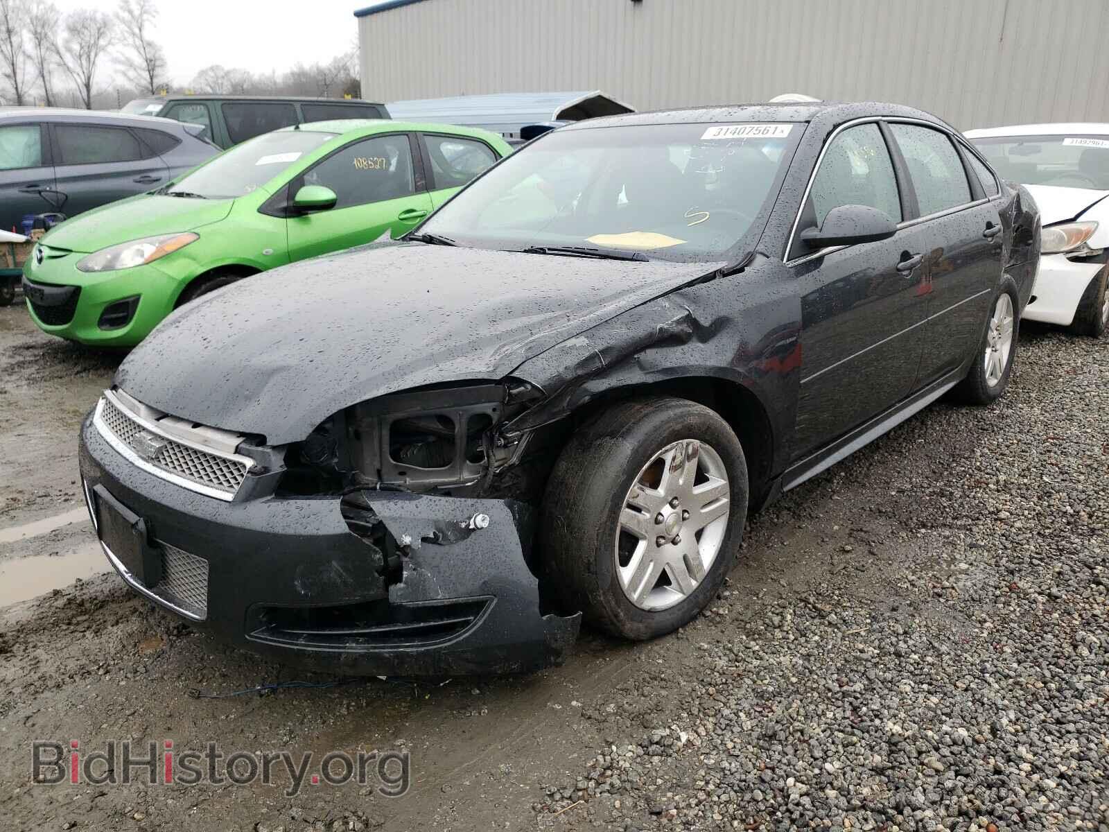 2014 CHEVROLET IMPALA - VIN: 2G1WB5E38E1160216 - Фото 2