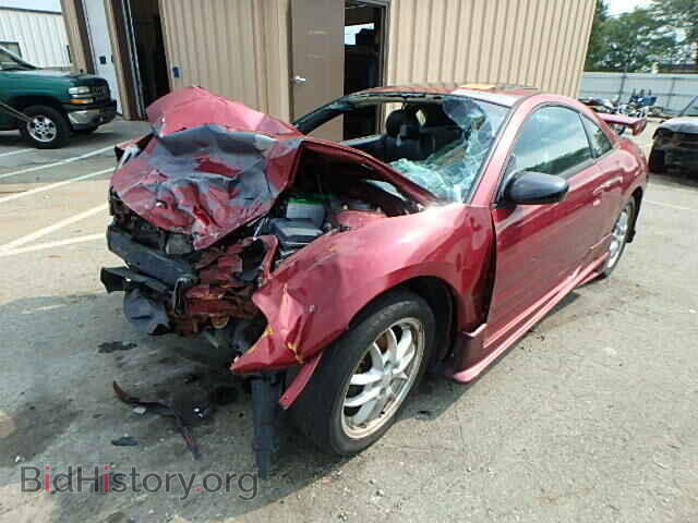2002 MITSUBISHI ECLIPSE - VIN: 4A3AC54H92E090146 - Фото 2