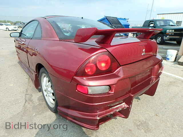 2002 MITSUBISHI ECLIPSE - VIN: 4A3AC54H92E090146 - Фото 3