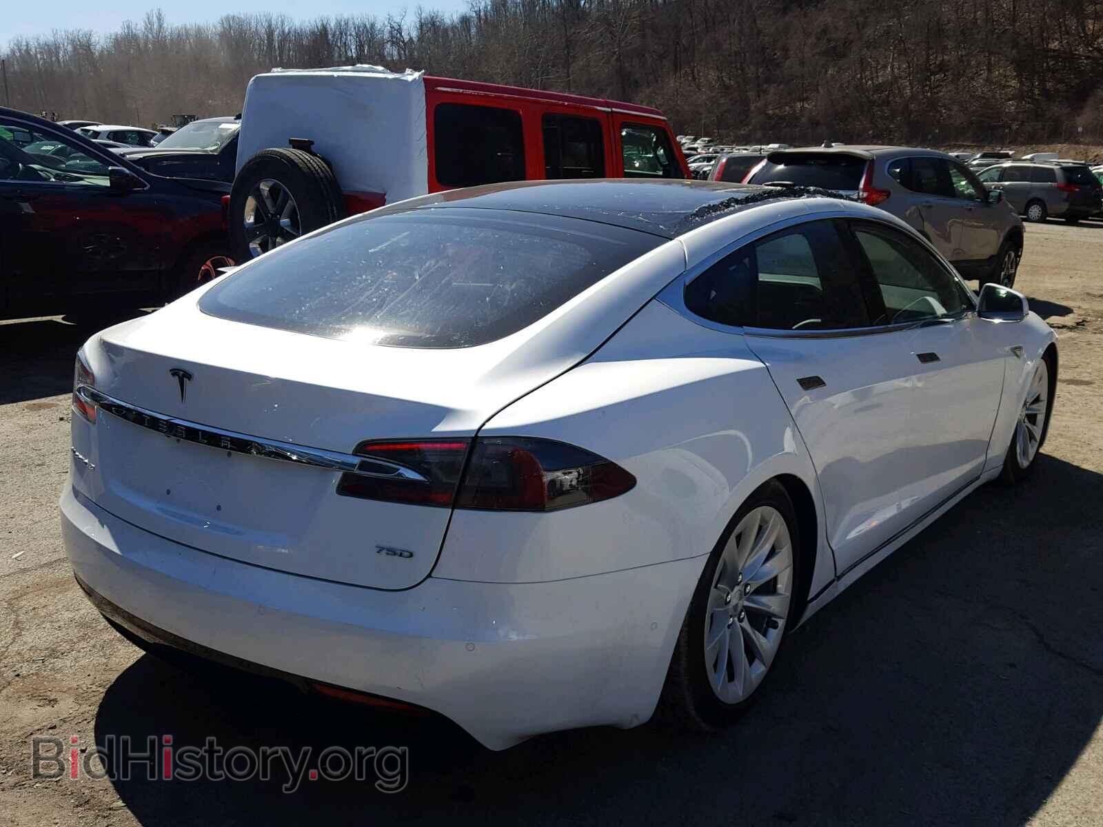 2017 TESLA MODEL S - VIN: 5YJSA1E21HF231007 - Photo 4